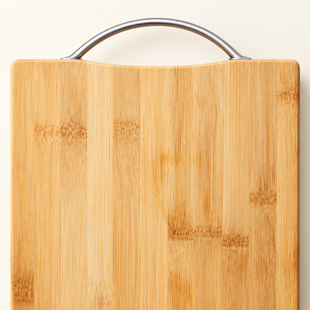 Bamboo Cutting Board with Carry Handle — product detail — product illustration