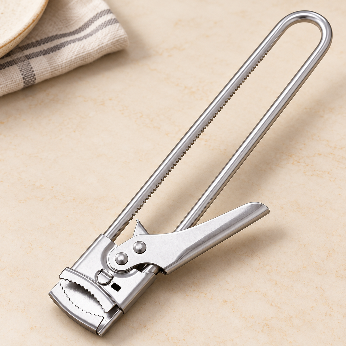 Adjustable Jar Lid Opener — Silver — product view — product illustration