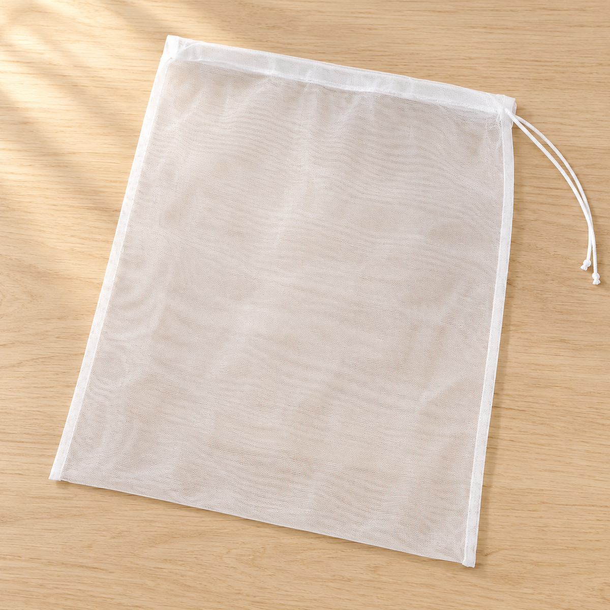 Drawstring Kitchen Straining Bag — product view — product illustration