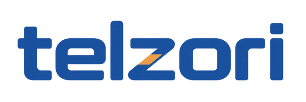 Telzori official brand wordmark